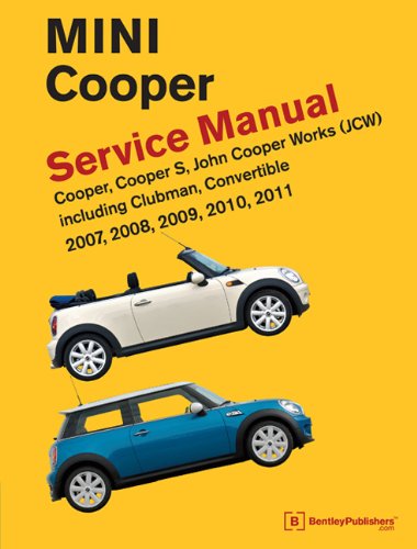 Cover of MINI Cooper (R55, R56, R57) Service Manual: 2007, 2008, 2009, 2010, 2011