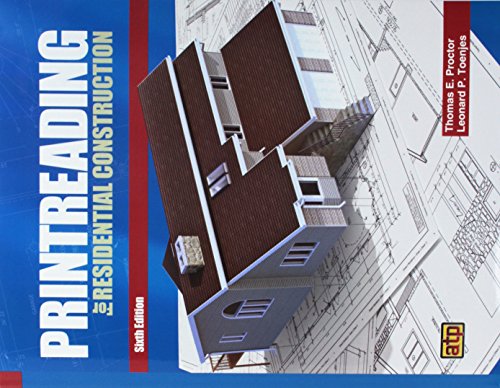 Cover of Print Reading For Residential Construction 6TH ED
