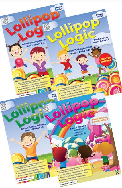 Cover of Lollipop Logic - 4 Book Bundle for Grades K-2