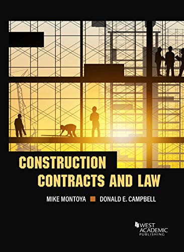 Cover of Construction Contracts and Law (Higher Education Coursebook)