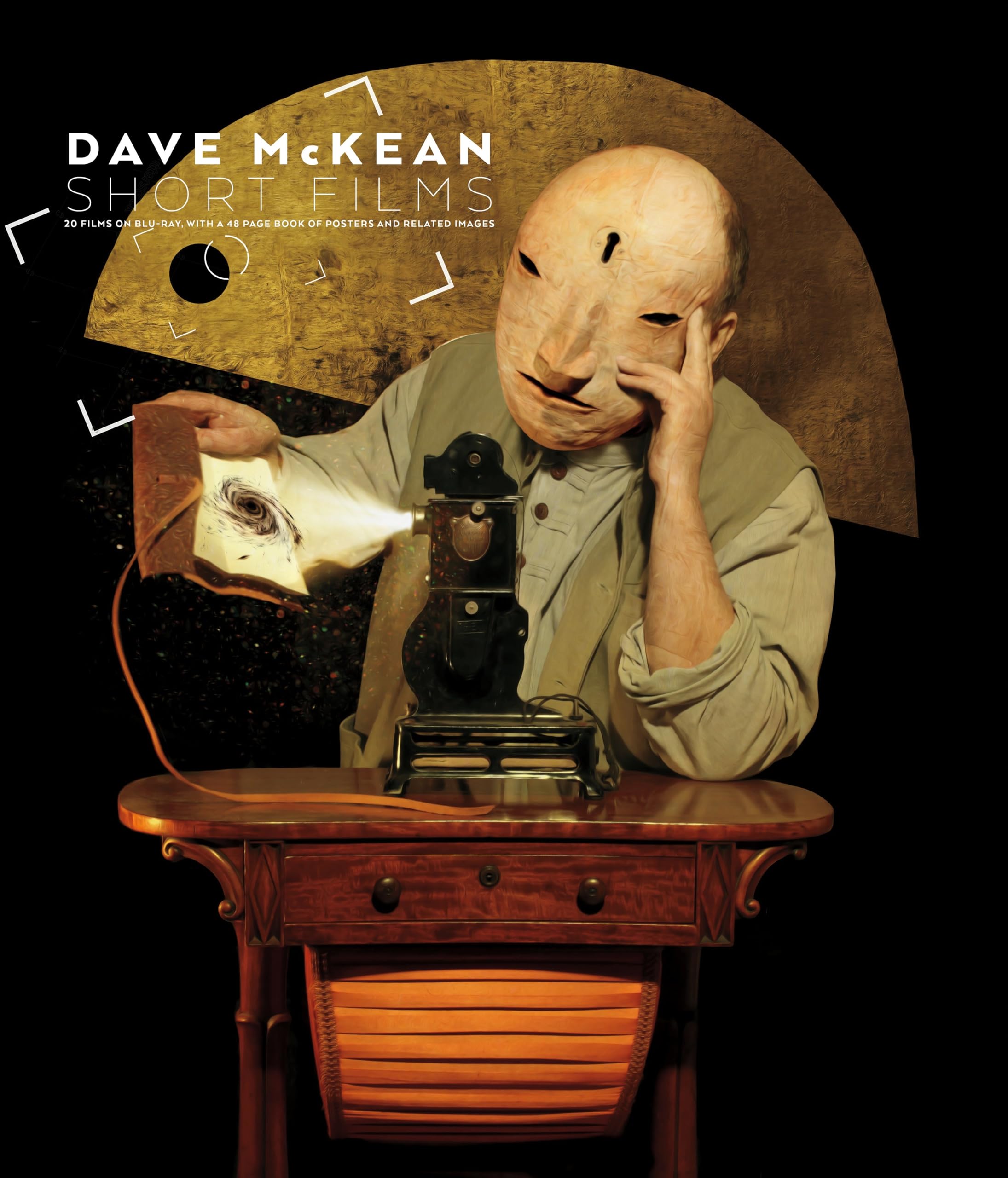 Cover of Dave McKean: Short Films (Blu-ray + Book)