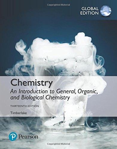 Cover of Chemistry: An Introduction to General, Organic, and Biological Chemistry, Global Edition