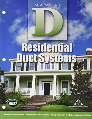 Cover of Manual D - Residential Duct Systems