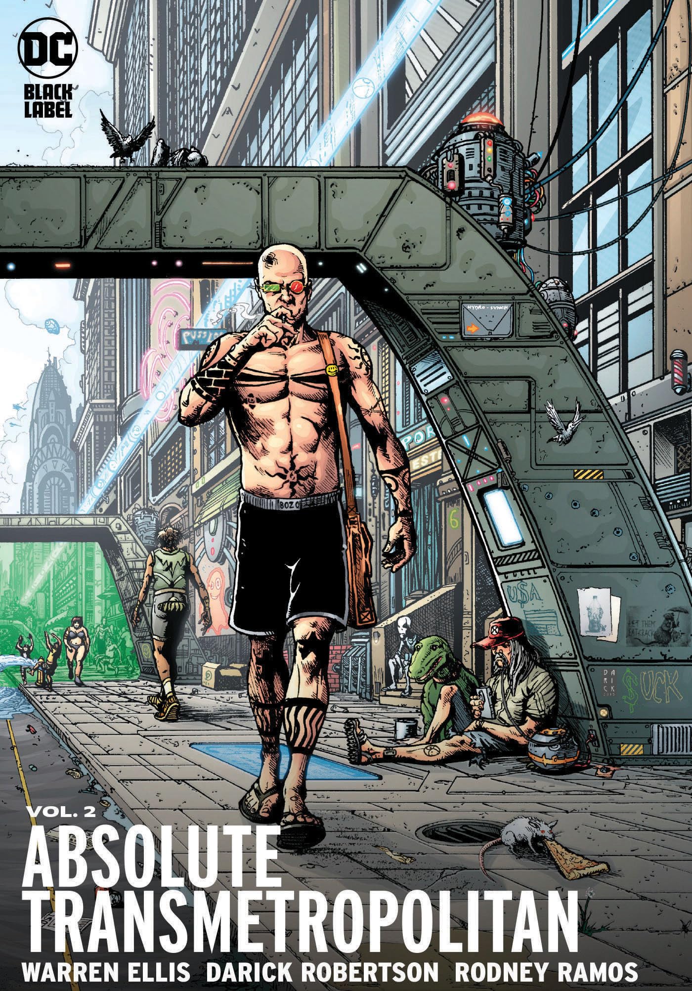 Cover of Absolute Transmetropolitan Vol. 2 (New Edition)