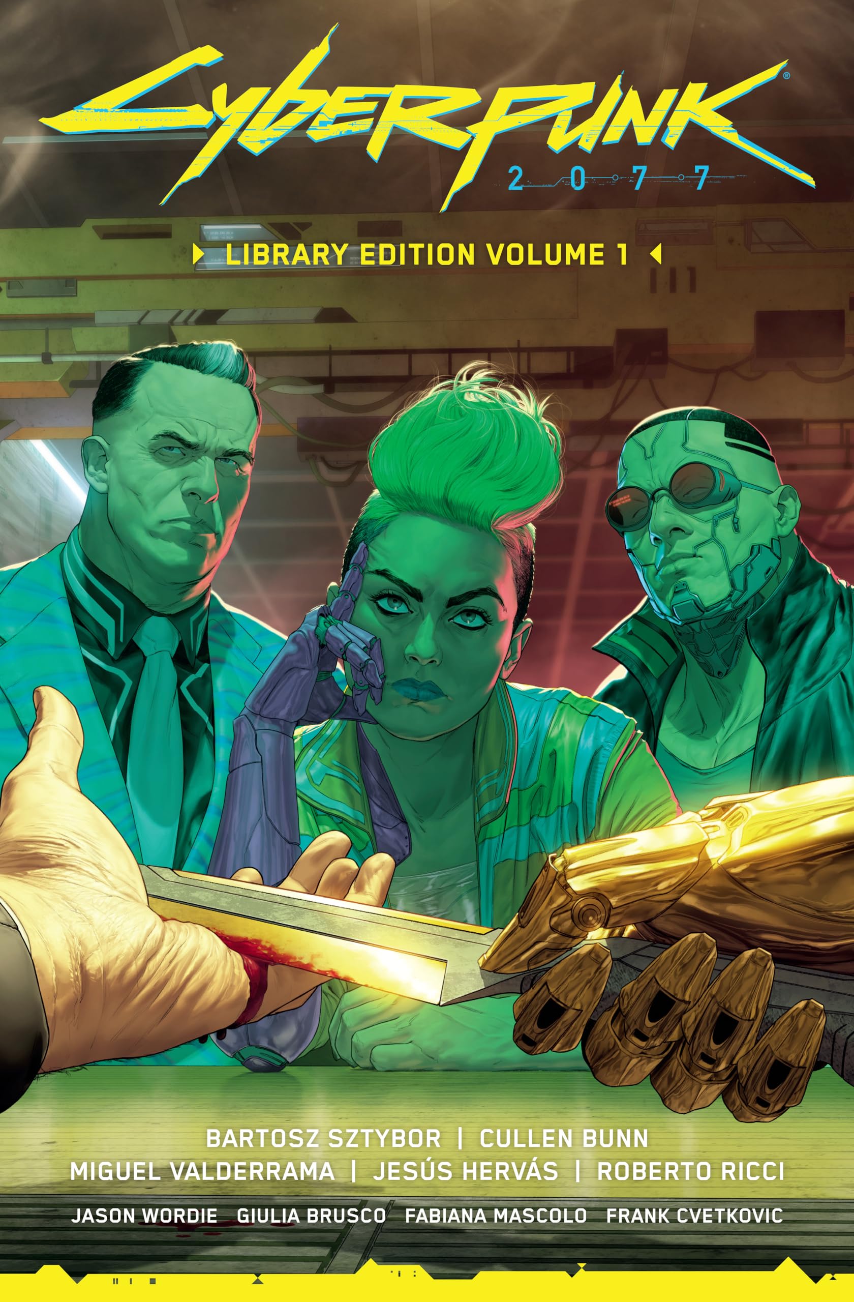 Cover of Cyberpunk 2077 Library Edition Volume 1