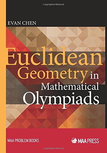 Cover of Euclidean Geometry in Mathematical Olympiads (Maa Problem)