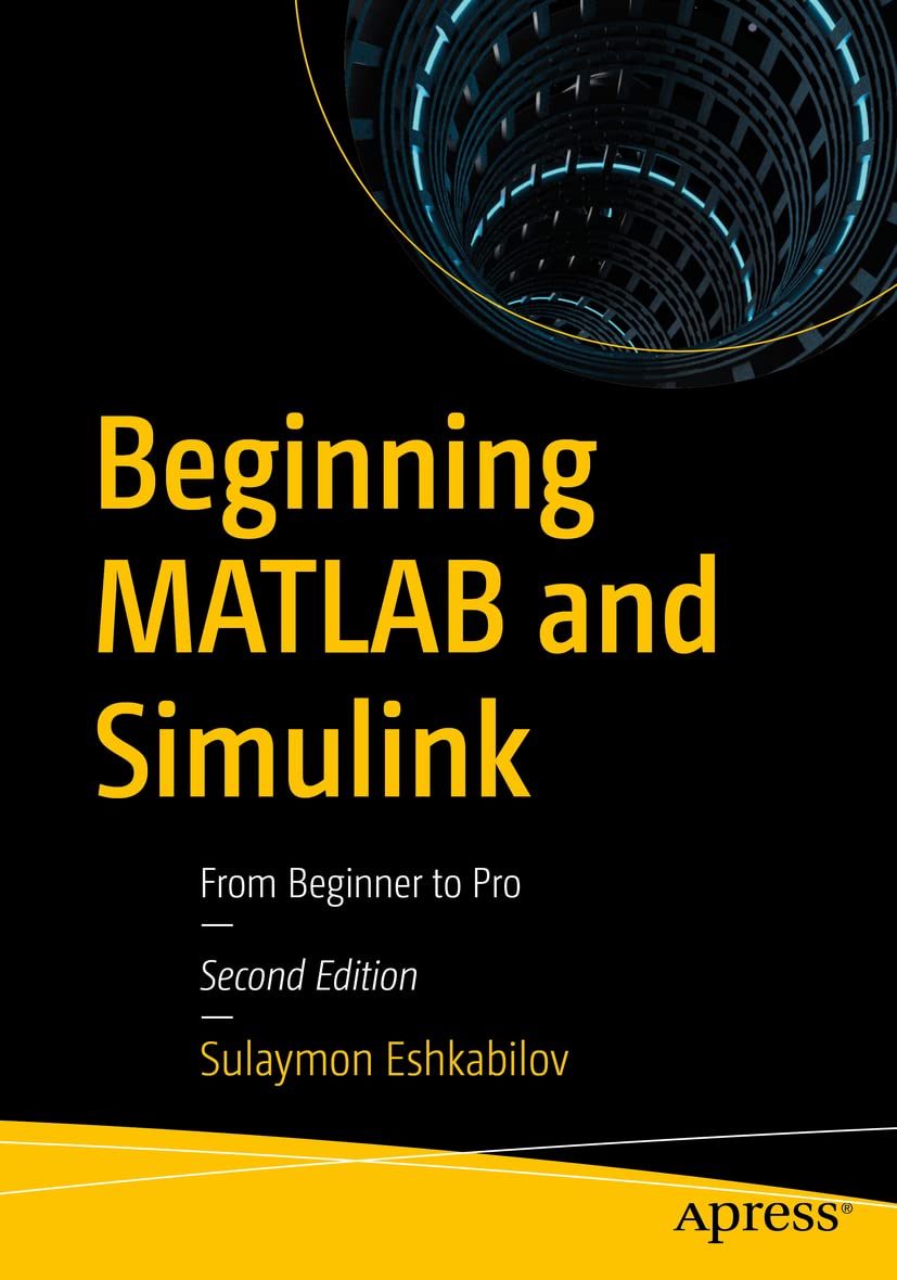 Cover of Beginning MATLAB and Simulink: From Beginner to Pro