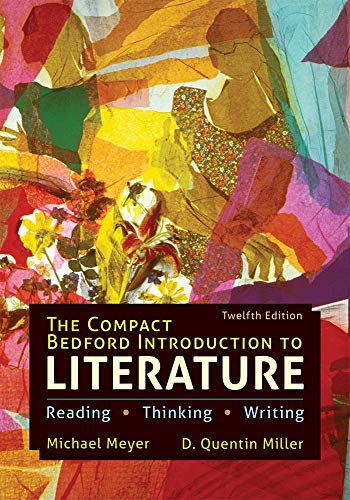 Cover of The Compact Bedford Introduction to Literature: Reading, Thinking, and Writing