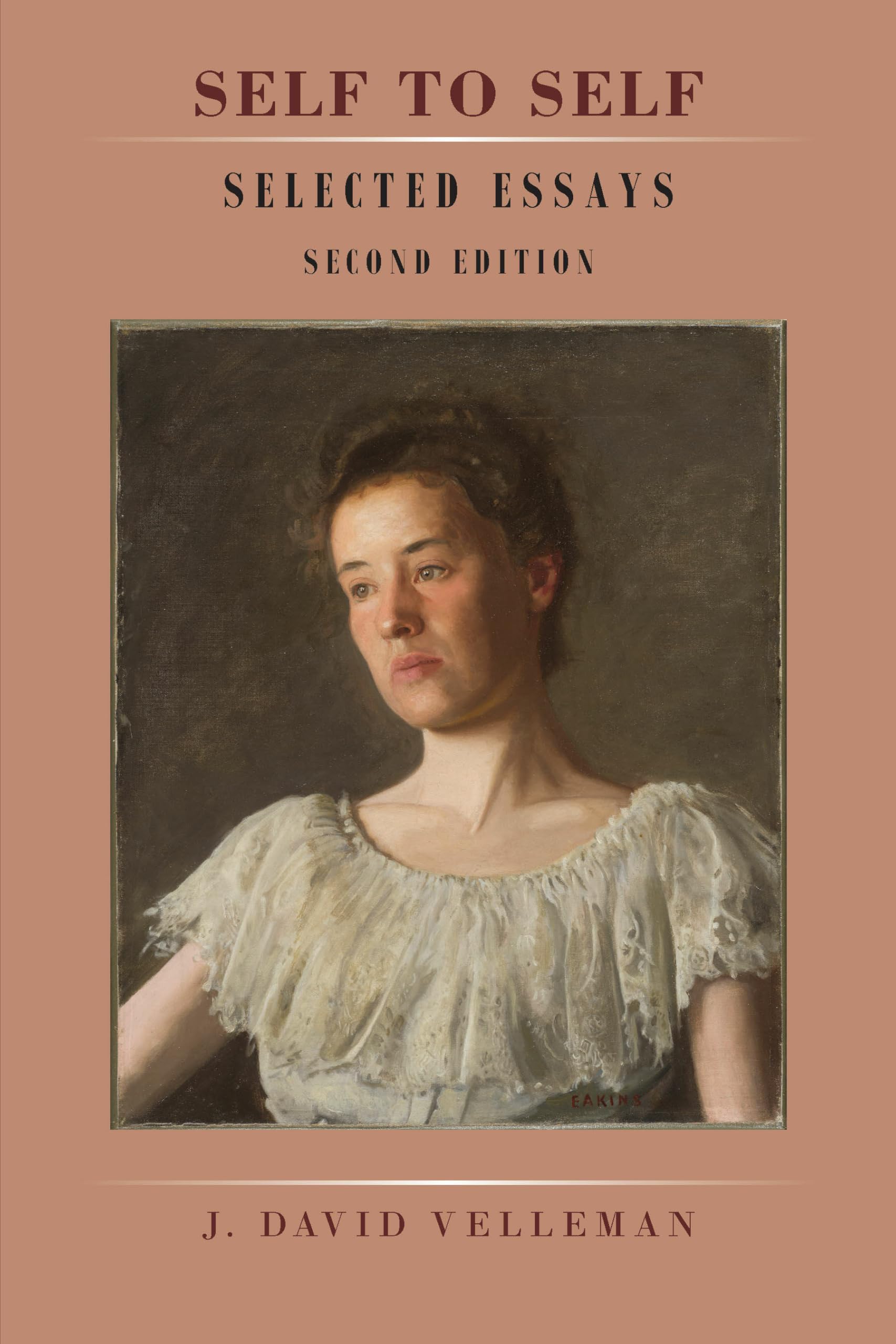 Cover of Self to Self: Selected Essays: Second Edition