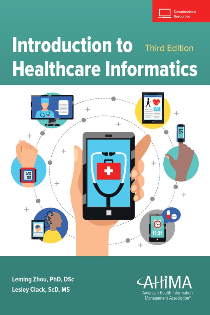 Cover of Introduction to Healthcare Informatics, 3rd Edition