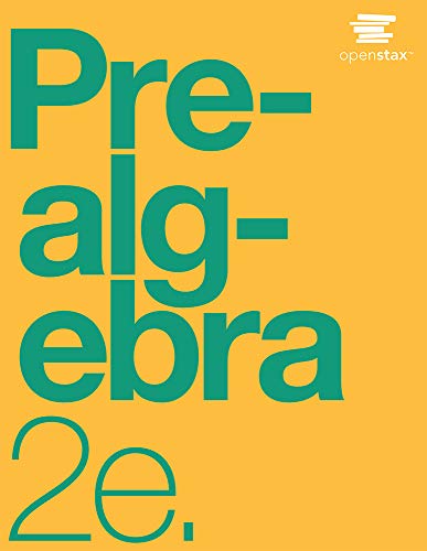 Cover of Prealgebra 2e by OpenStax (paperback version, B&W)