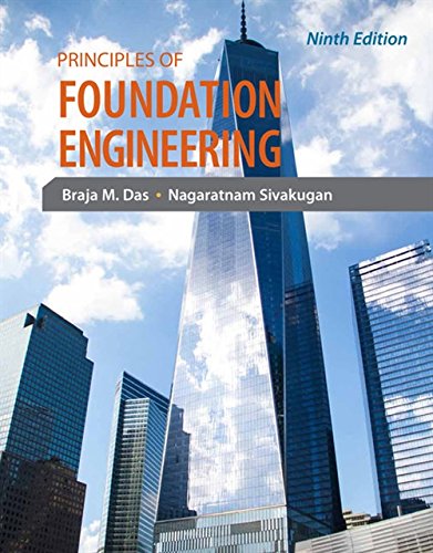Cover of Principles of Foundation Engineering (MindTap Course List)