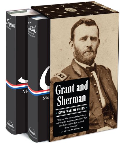 Cover of Grant and Sherman: Civil War Memoirs: A Library of America Boxed Set (Collector's)
