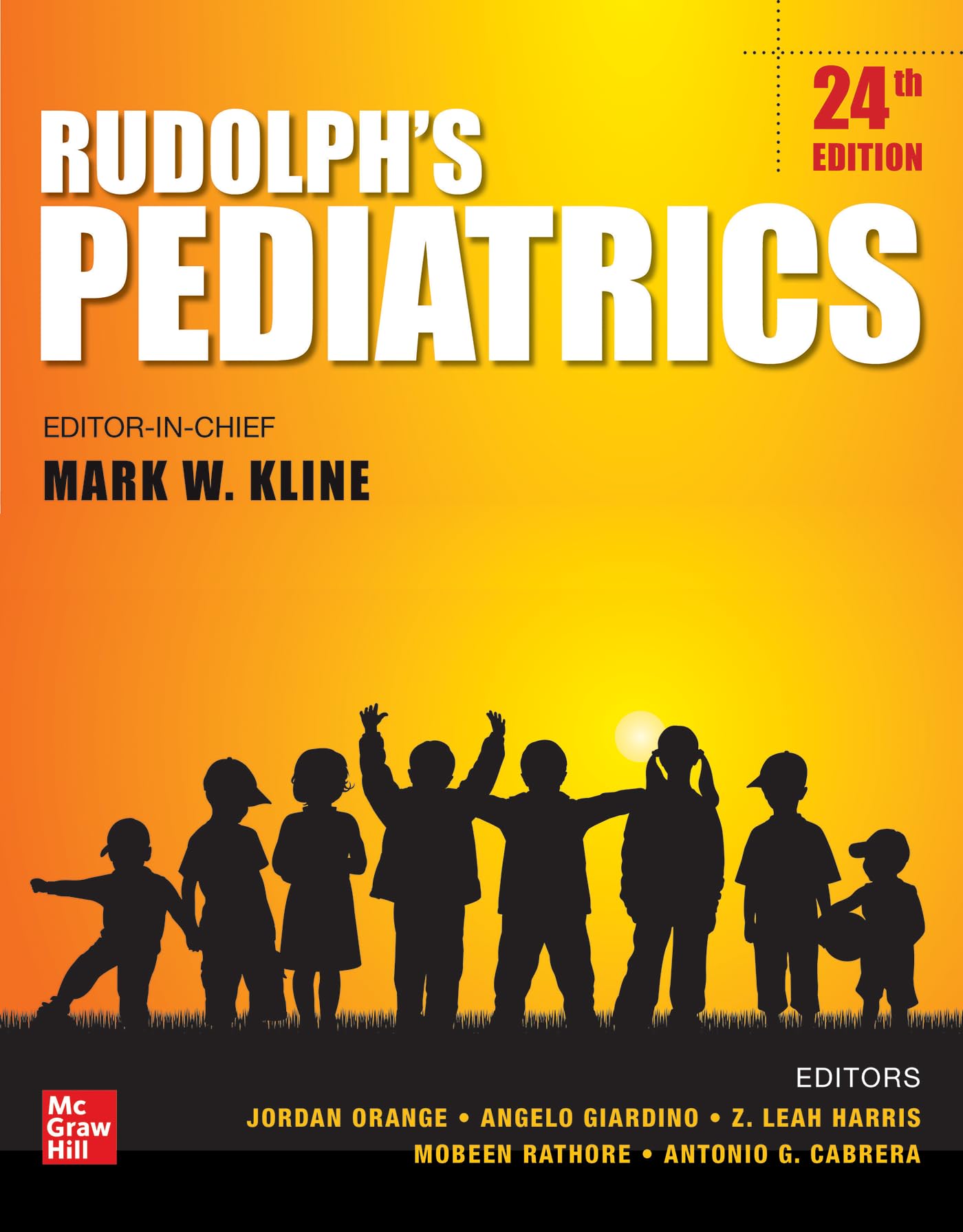 Cover of Rudolph's Pediatrics, 24th Edition