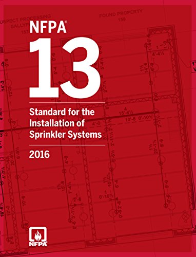Cover of NFPA 13: Standard for the Installation of Sprinkler Systems, 2016 Edition