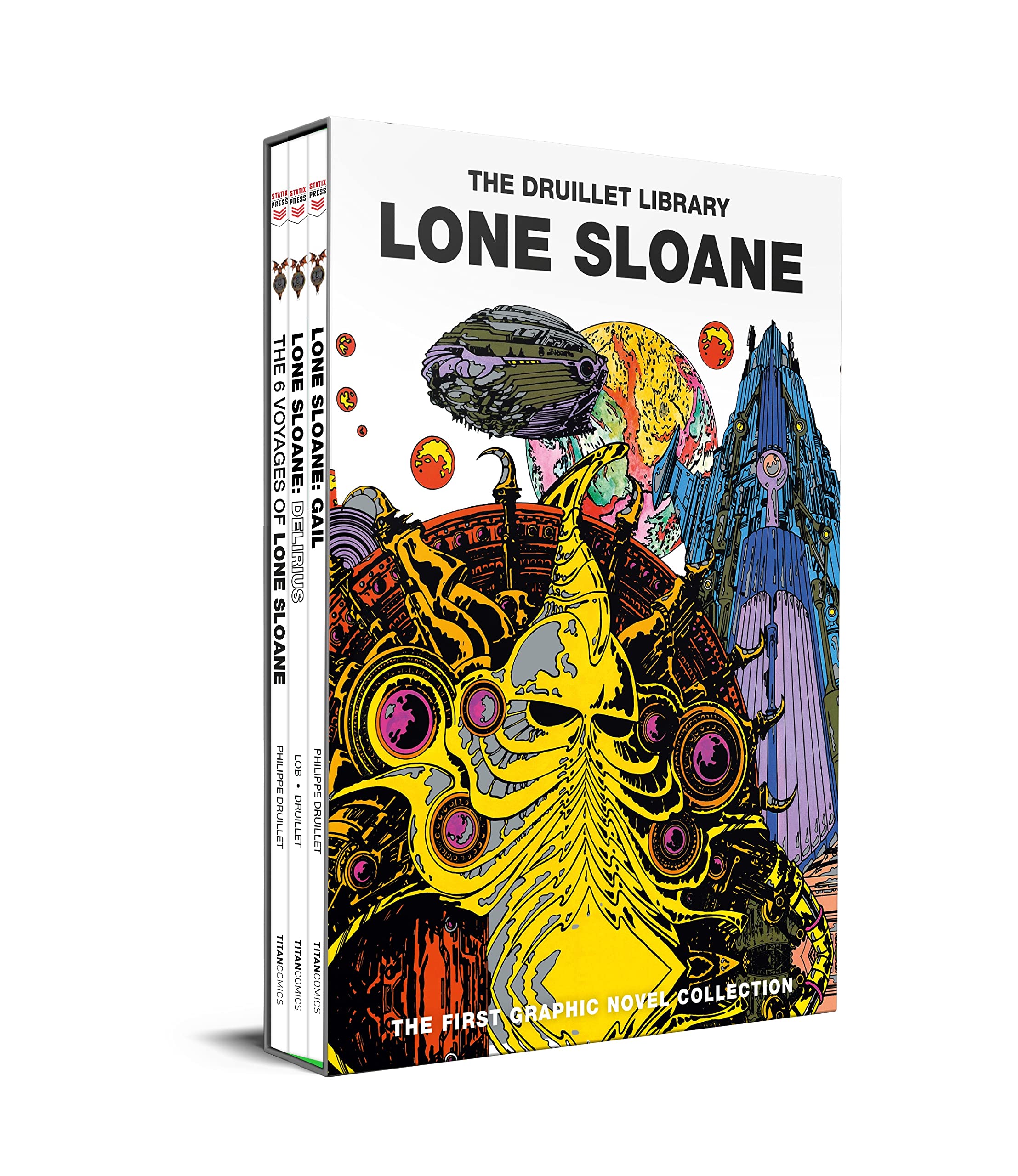 Cover of Lone Sloane Slipcase Set (Graphic Novel)