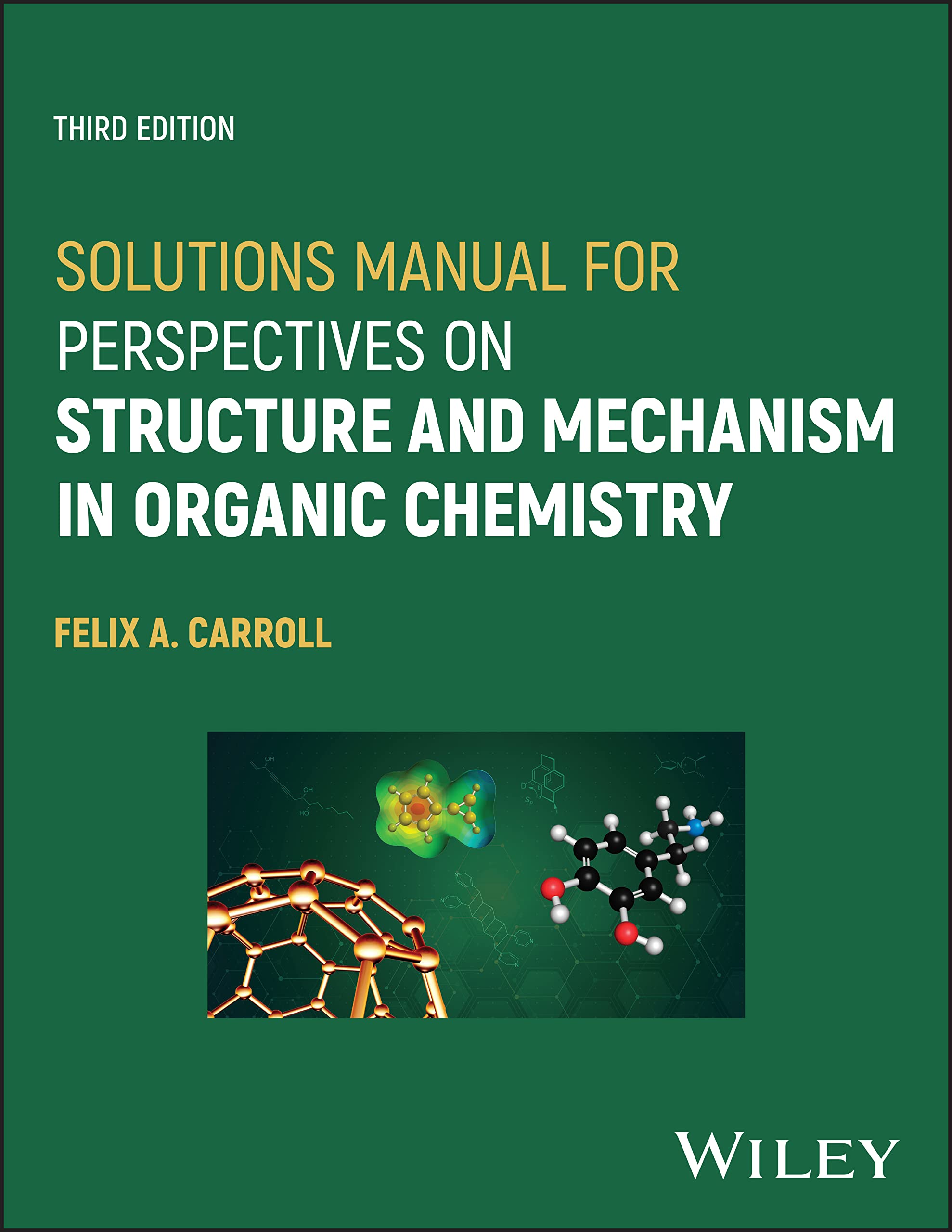 Cover of Solutions Manual for Perspectives on Structure and Mechanism in Organic Chemistry