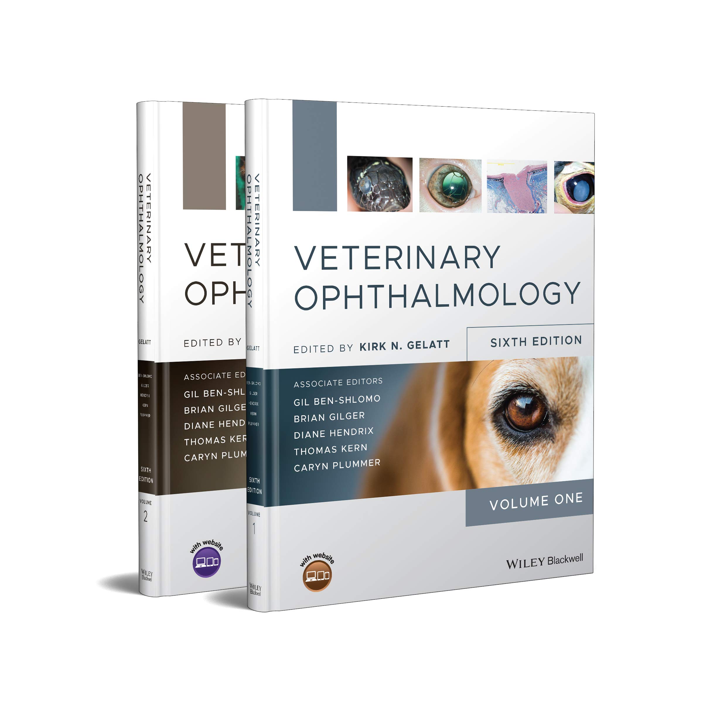 Cover of Veterinary Ophthalmology Two-Volume Set, 6th Edition