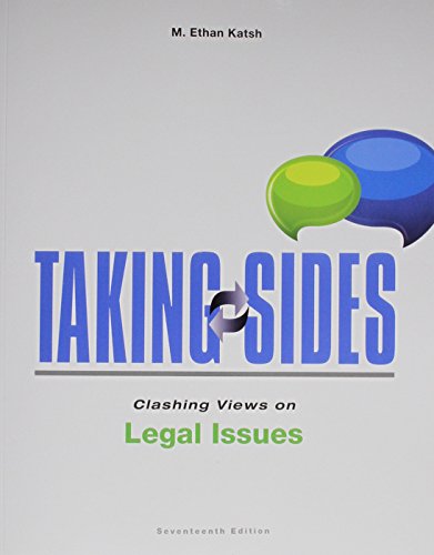 Cover of Taking Sides: Clashing Views on Legal Issues
