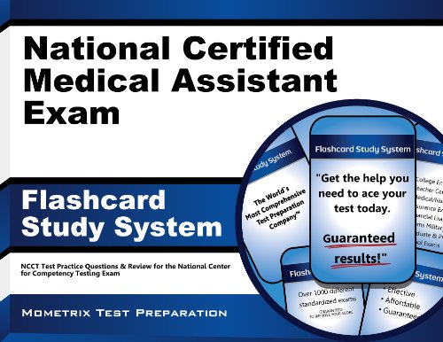 Cover of National Certified Medical Assistant Exam Flashcard Study System: NCCT Test Practice Questions & Review for the National Center for Competency Testing Exam (Cards)