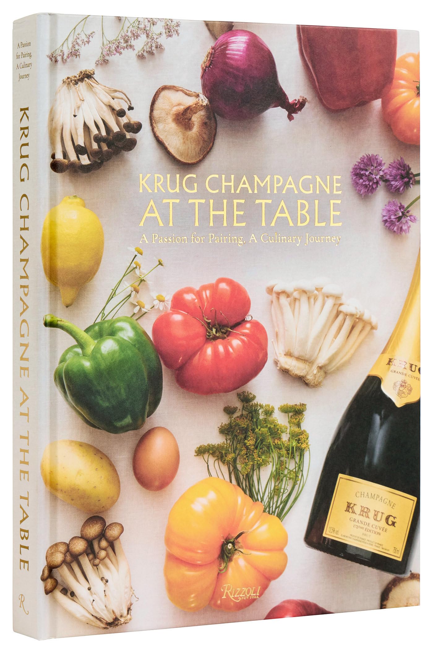 Cover of Krug Champagne at the Table: A Passion for Pairing, A Culinary Journey