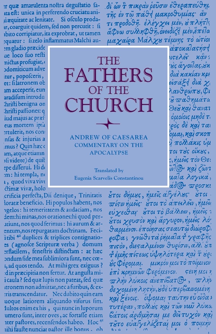 Cover of Commentary on the Apocalypse (Fathers of the Church Patristic Series)