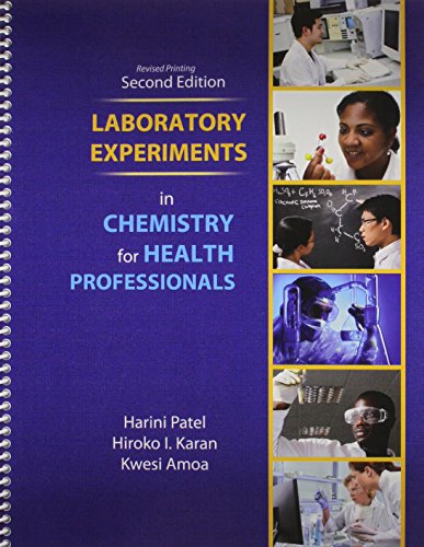 Cover of Laboratory Experiments in Chemistry for Health Professionals