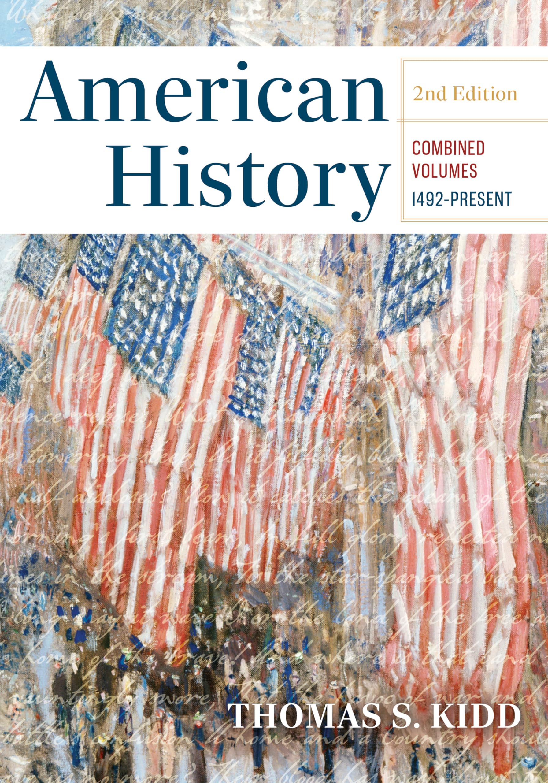 Cover of American History, Combined Edition, 2nd Edition: 1492 - Present