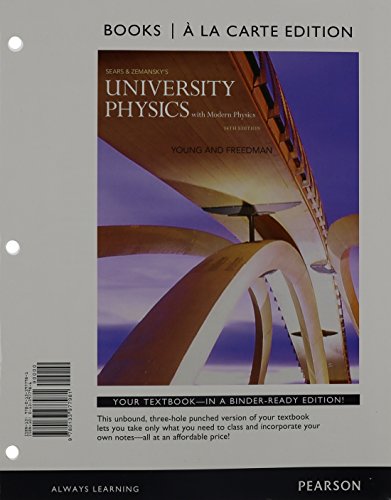 Cover of University Physics with Modern Physics, Books a la Carte Edition
