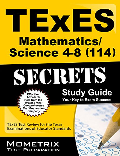 Cover of TExES Mathematics/Science 4-8 (114) Secrets Study Guide: TExES Test Review for the Texas Examinations of Educator Standards