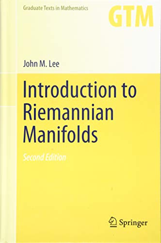 Cover of Introduction to Riemannian Manifolds (Graduate Texts in Mathematics)