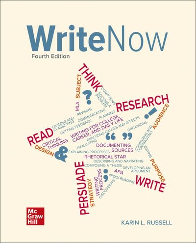 Cover of Looseleaf for Write Now