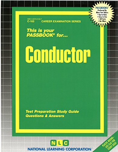 Cover of Conductor (Career Examination Series, C-163)