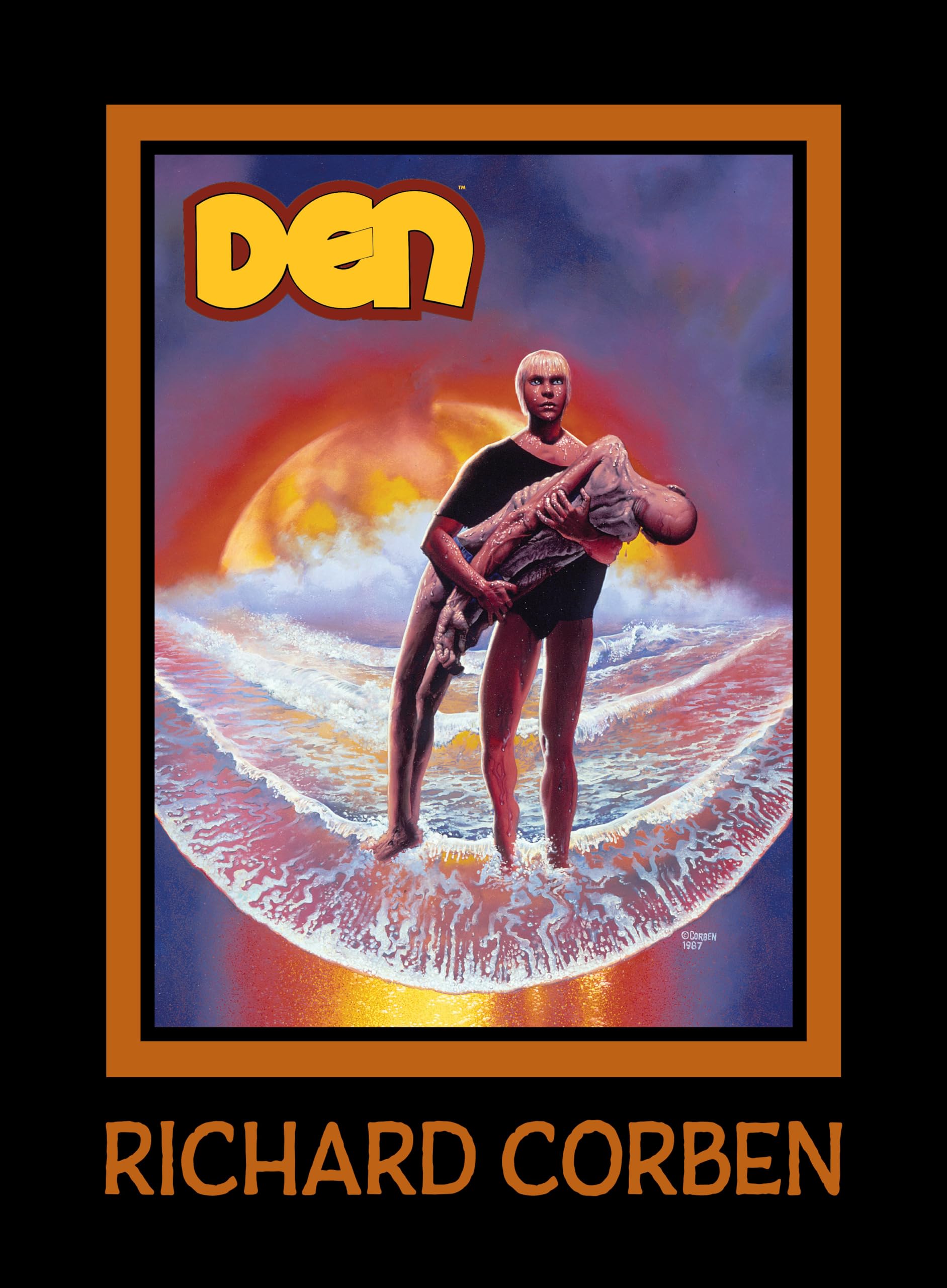 Cover of DEN Volume 3: Children of Fire