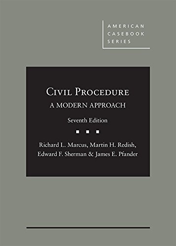 Cover of Civil Procedure, A Modern Approach - CasebookPlus (American Casebook Series)