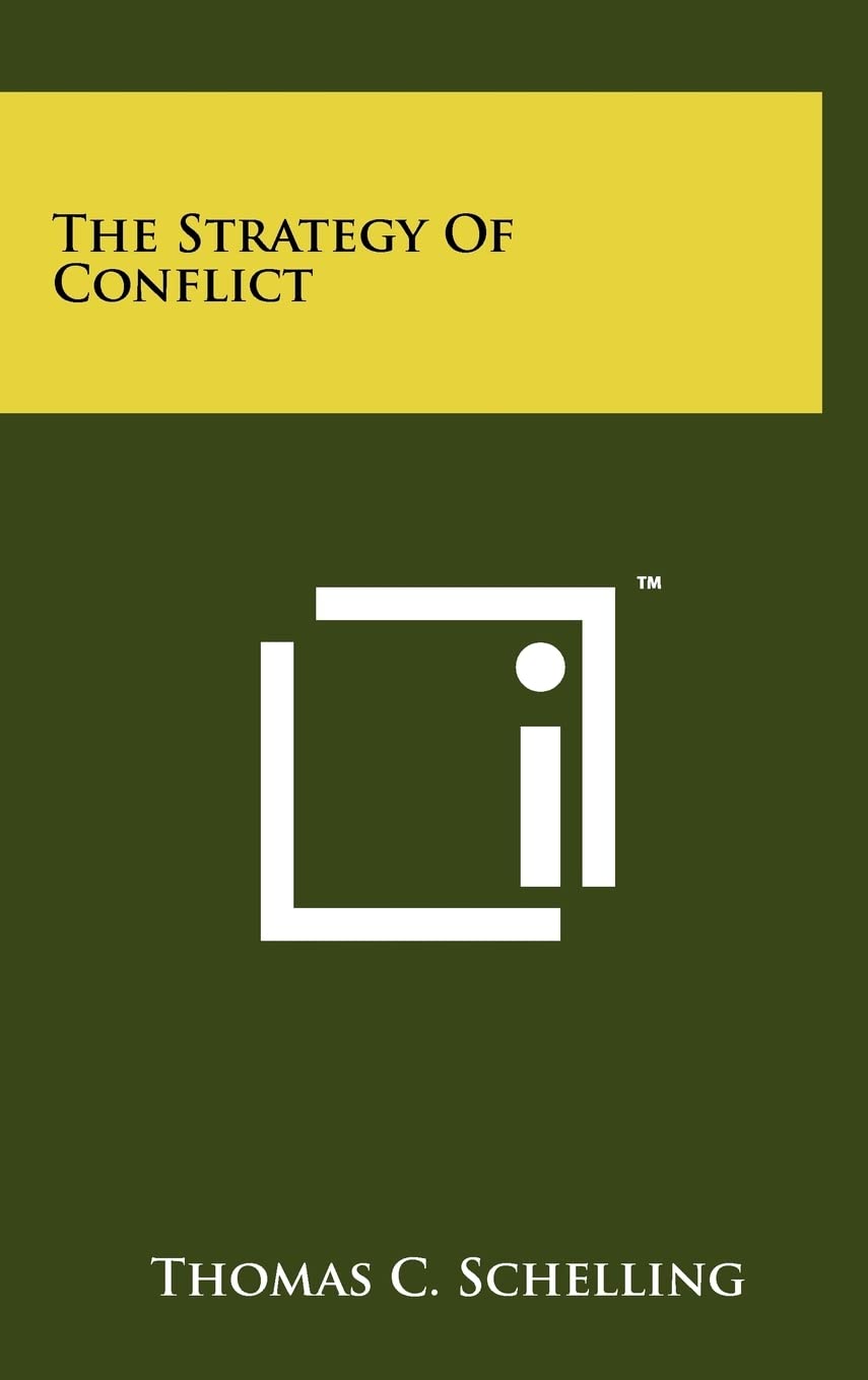 Cover of The Strategy Of Conflict