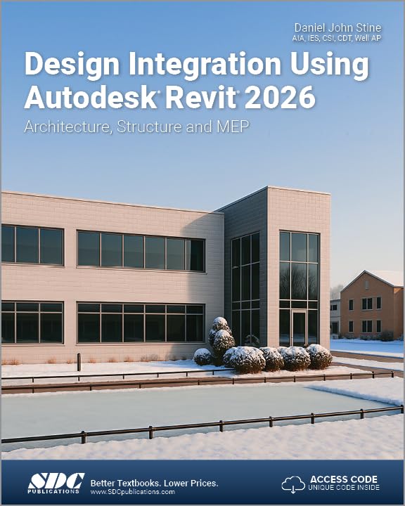 Cover of Design Integration Using Autodesk Revit 2026: Architecture, Structure and MEP