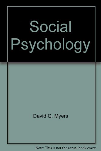 Cover of Social Psychology