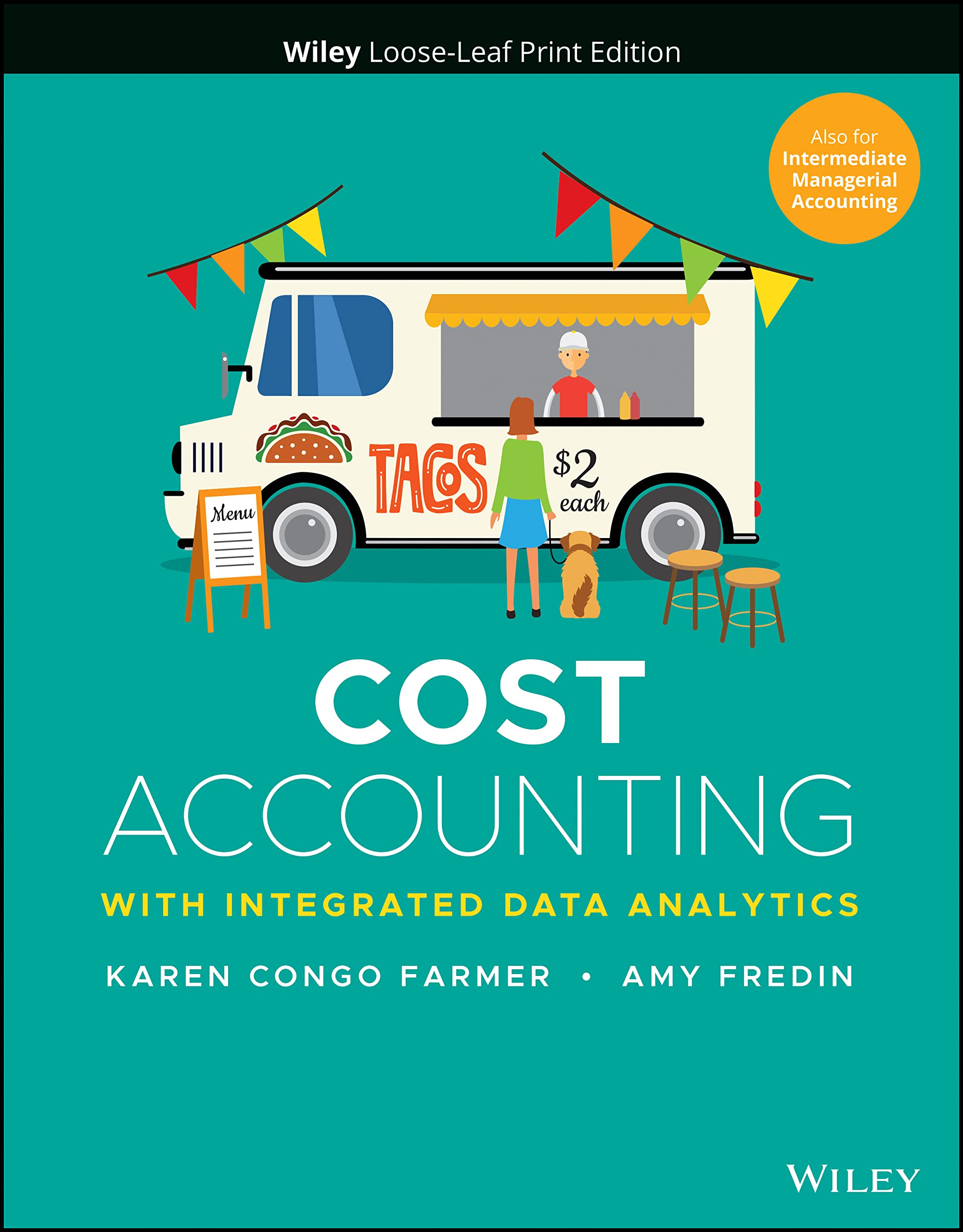 Cover of Cost Accounting: With Integrated Data Analytics