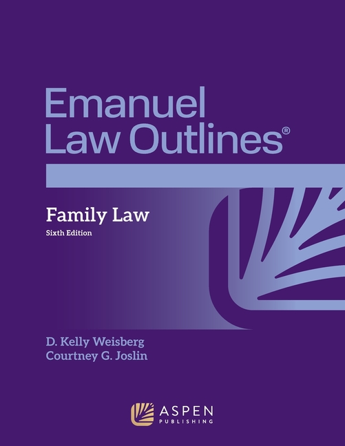 Cover of Emanuel Law Outlines for Family Law
