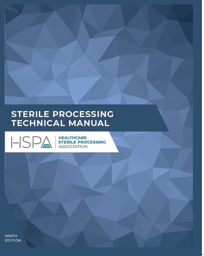 Cover of Sterile Processing Technical Manual (CRCST 9th Edition)
