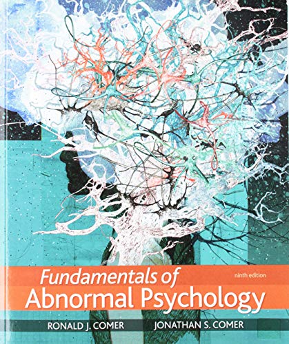 Cover of Fundamentals of Abnormal Psychology