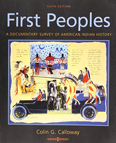 Cover of First Peoples: A Documentary Survey of American Indian History