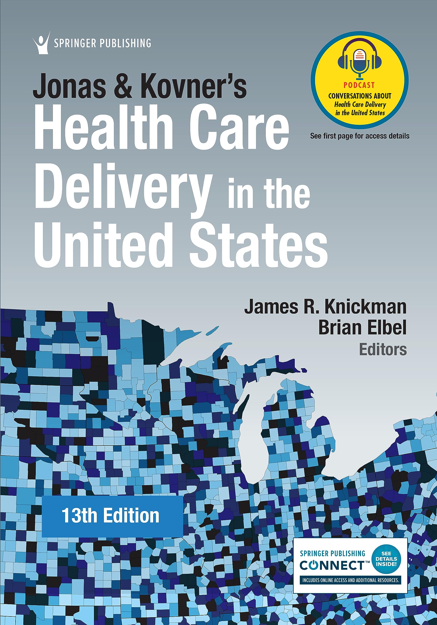 Cover of Jonas and Kovner's Health Care Delivery in the United States