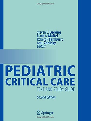 Cover of Pediatric Critical Care: Text and Study Guide (2021)