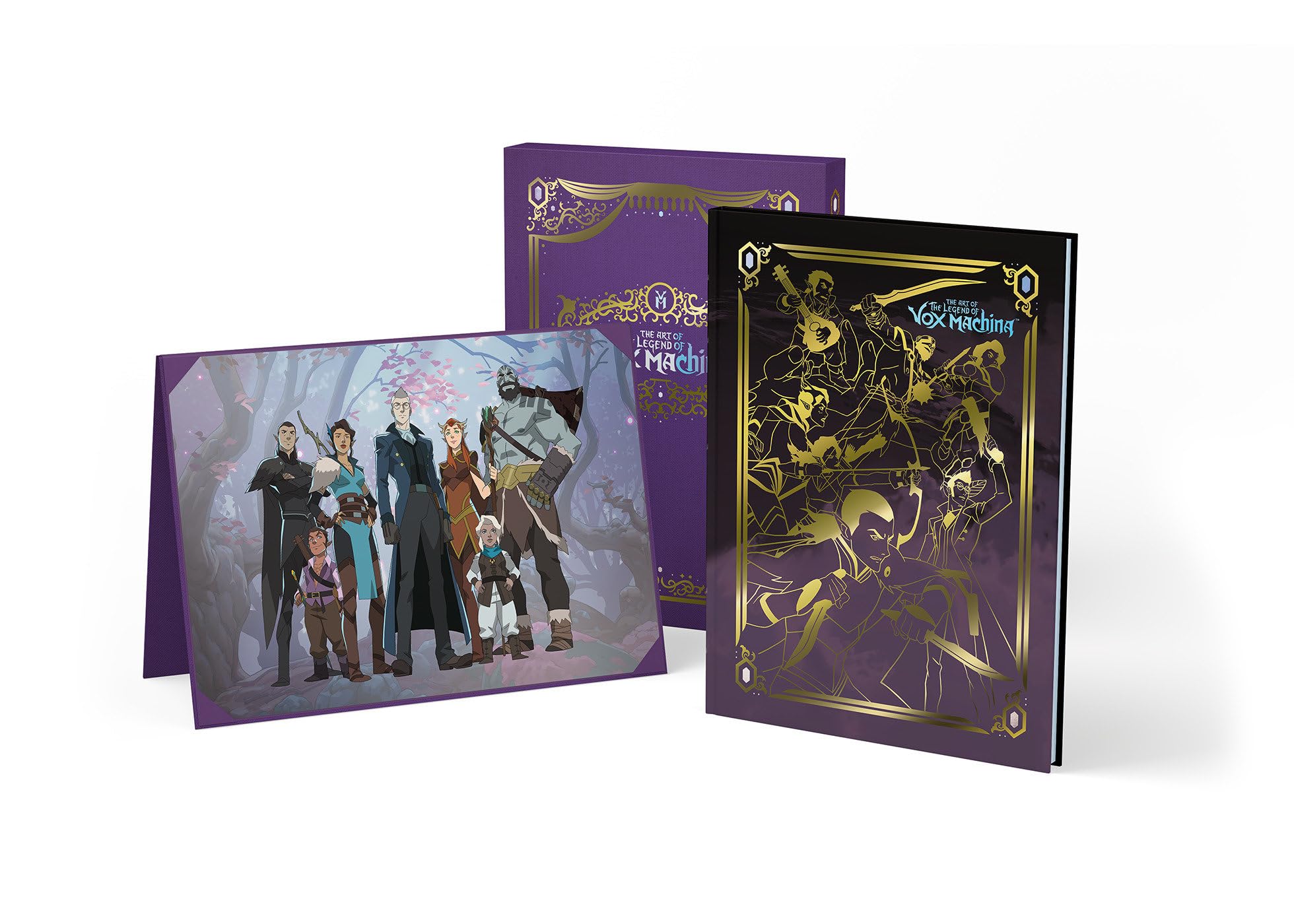 Cover of The Art of The Legend of Vox Machina (Deluxe Edition)