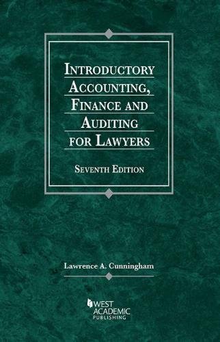 Cover of Introductory Accounting, Finance, and Auditing for Lawyers