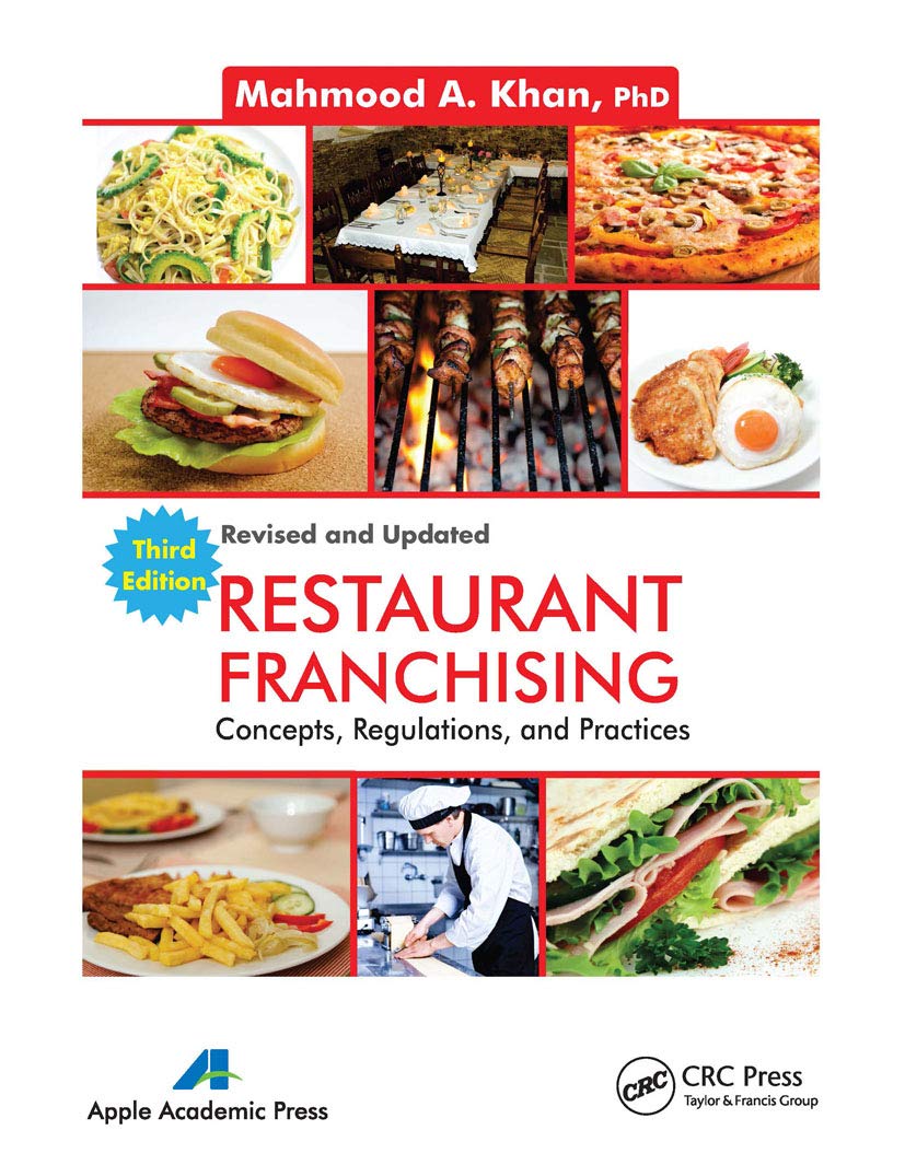 Cover of Restaurant Franchising: Concepts, Regulations and Practices, Third Edition