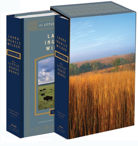 Cover of Laura Ingalls Wilder: The Little House Books: The Library of America Collection: (Two-Volume Boxed Set)