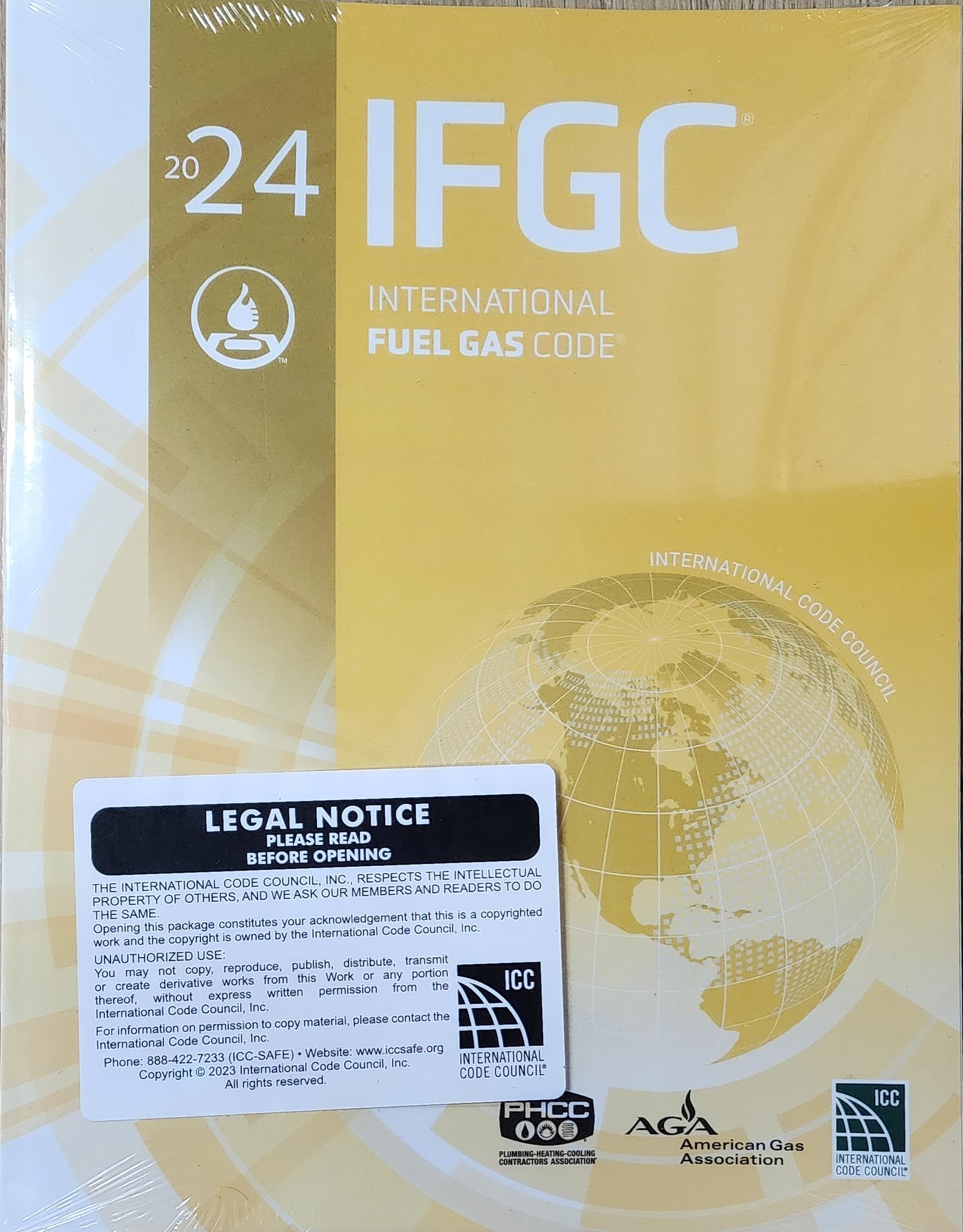 Cover of 2024 International Fuel Gas Code